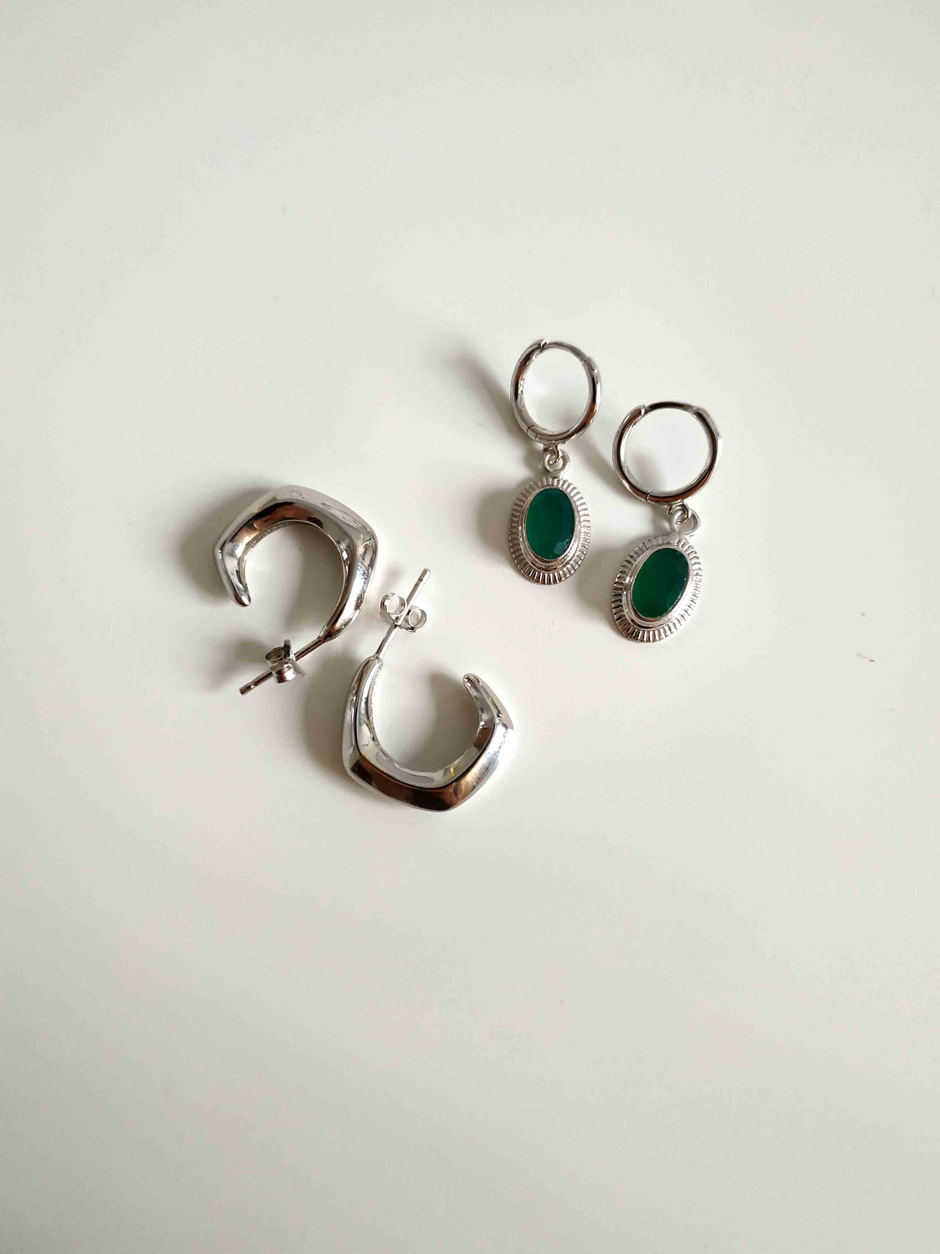 Pendientes de plata de Nube Jewels.